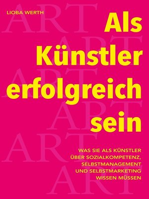 cover image of Als Künstler erfolgreich sein